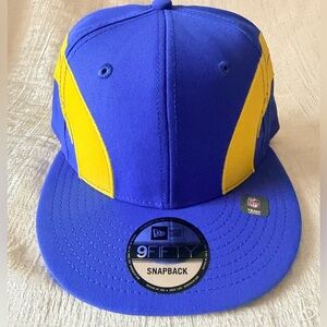 New Era Los Angeles Rams Helmet 9FIFTY 950 Snapback NFL LA Football Hat Cap NEW